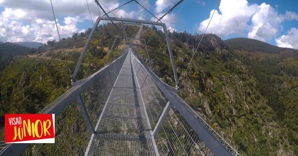 Visão A maior ponte pedonal suspensa do mundo fica em Portugal